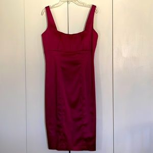 Stretch Satin Dress by Calvin Klein, Size 4